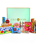 Box including nostalgia candies
