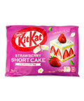 Kit kat bag Strawberry shortcake on white background