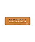 Hammond's Cookie Butter chocolate bar packaging on a white background