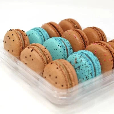 a dozen macarons