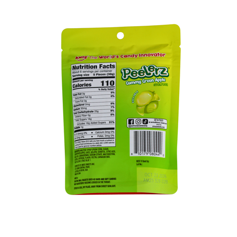 Back of Green Apple Peelerz