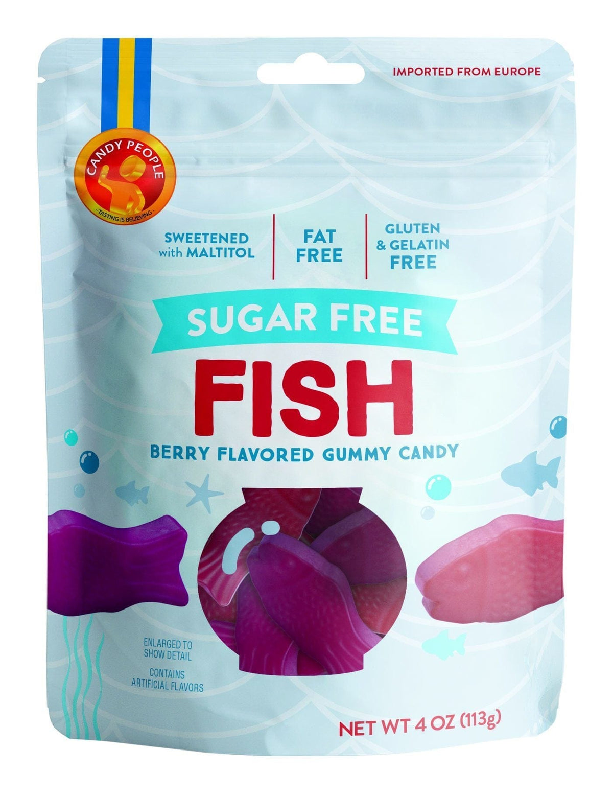 Lolli and Pops Better For You Candy People Sugar Free Fish