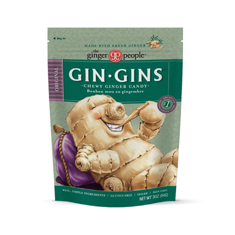 Lolli and Pops Better For You Gin Gins Original Ginger Chews