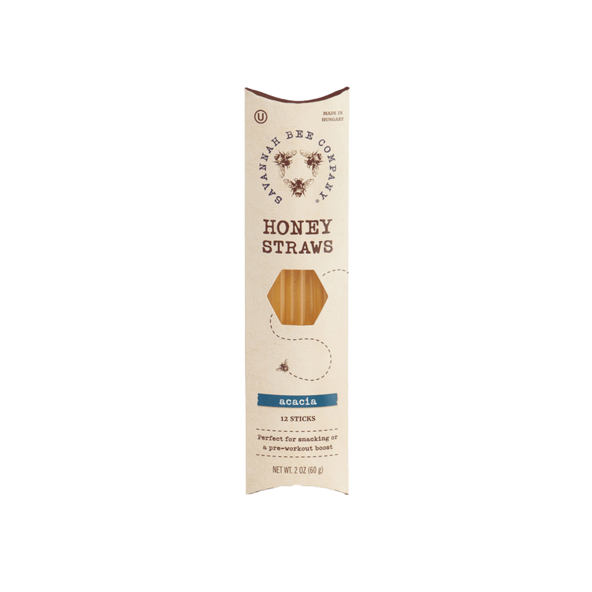 Lolli and Pops Better For You Honey Straws 12pk