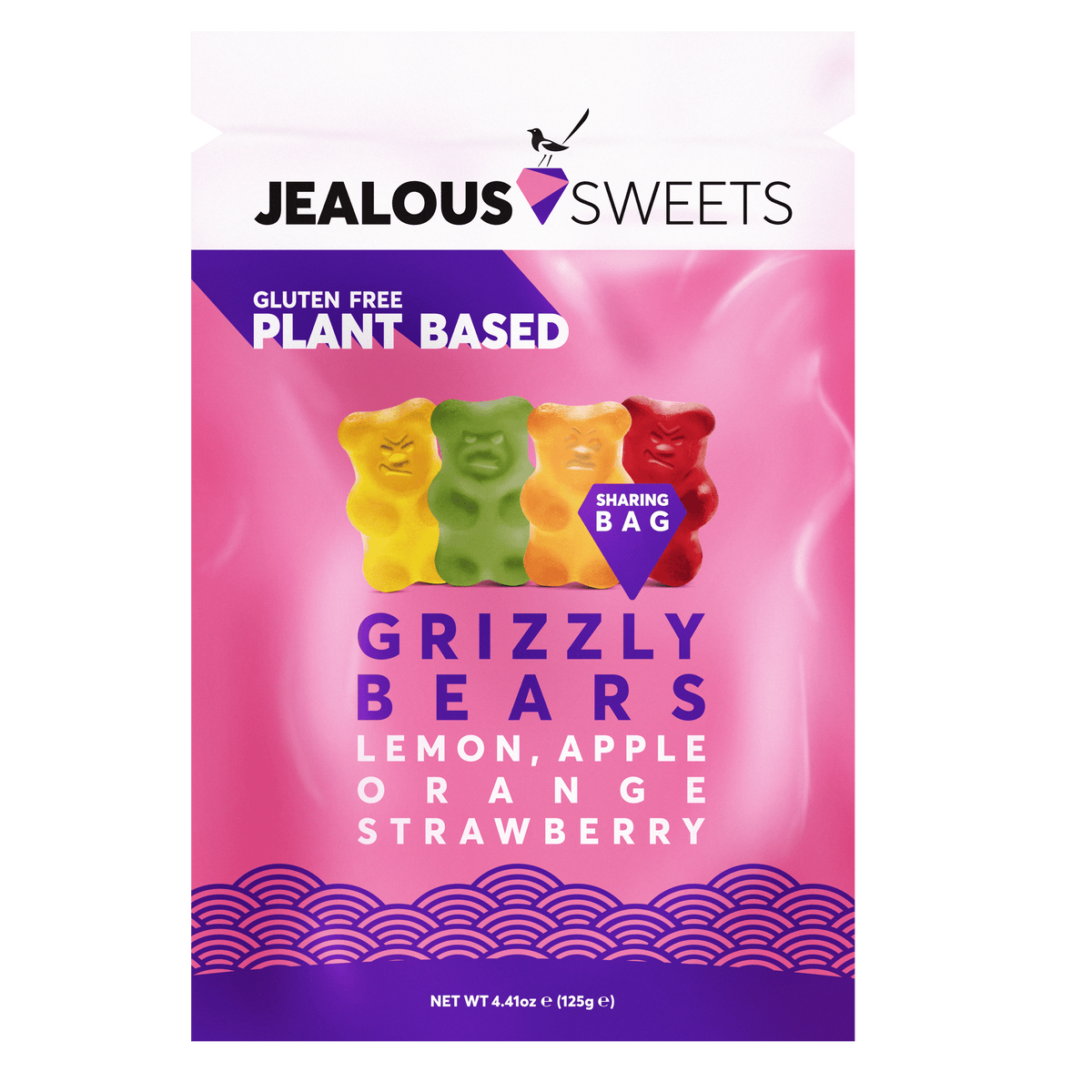 Lolli and Pops Better For You Jealous Sweets Gummy Grizzly Bears