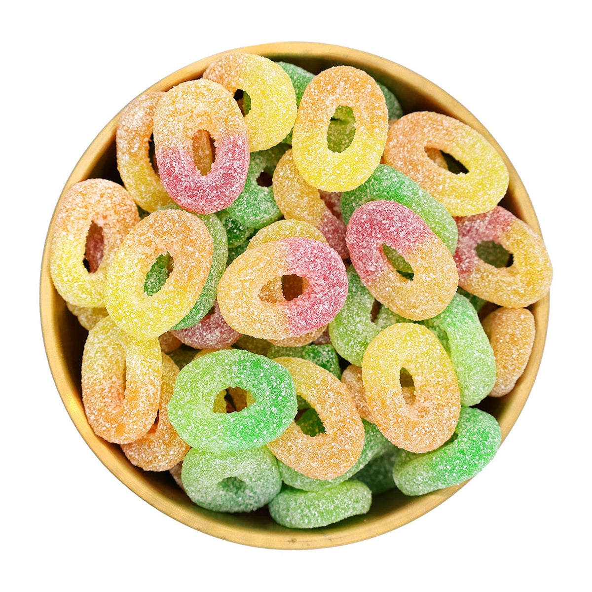Lolli and Pops Apple Trio Gummy Rings