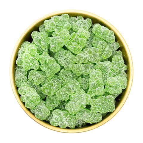 Lolli and Pops Bulk Gummy Candy L&P Sour Green Apple Gummy Bears
