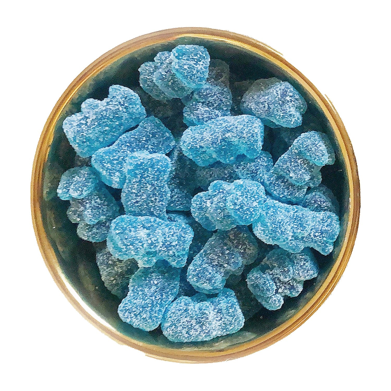 Sour Blue Raspberry Gummy Bears | Lolli and Pops