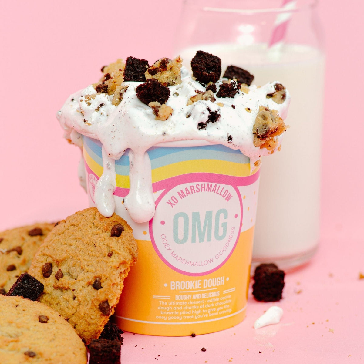 Lolli and Pops Classic Brookie Cookie OMG Ooey Marshmallow Goodness