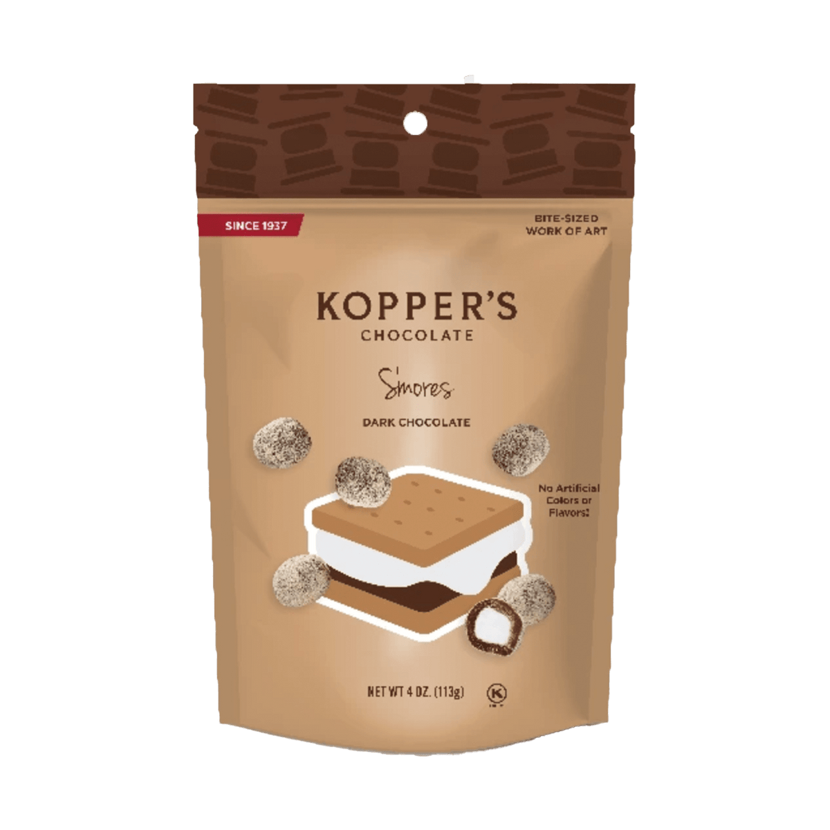 Lolli and Pops Classic Koppers S&#39;mores Bites Bag