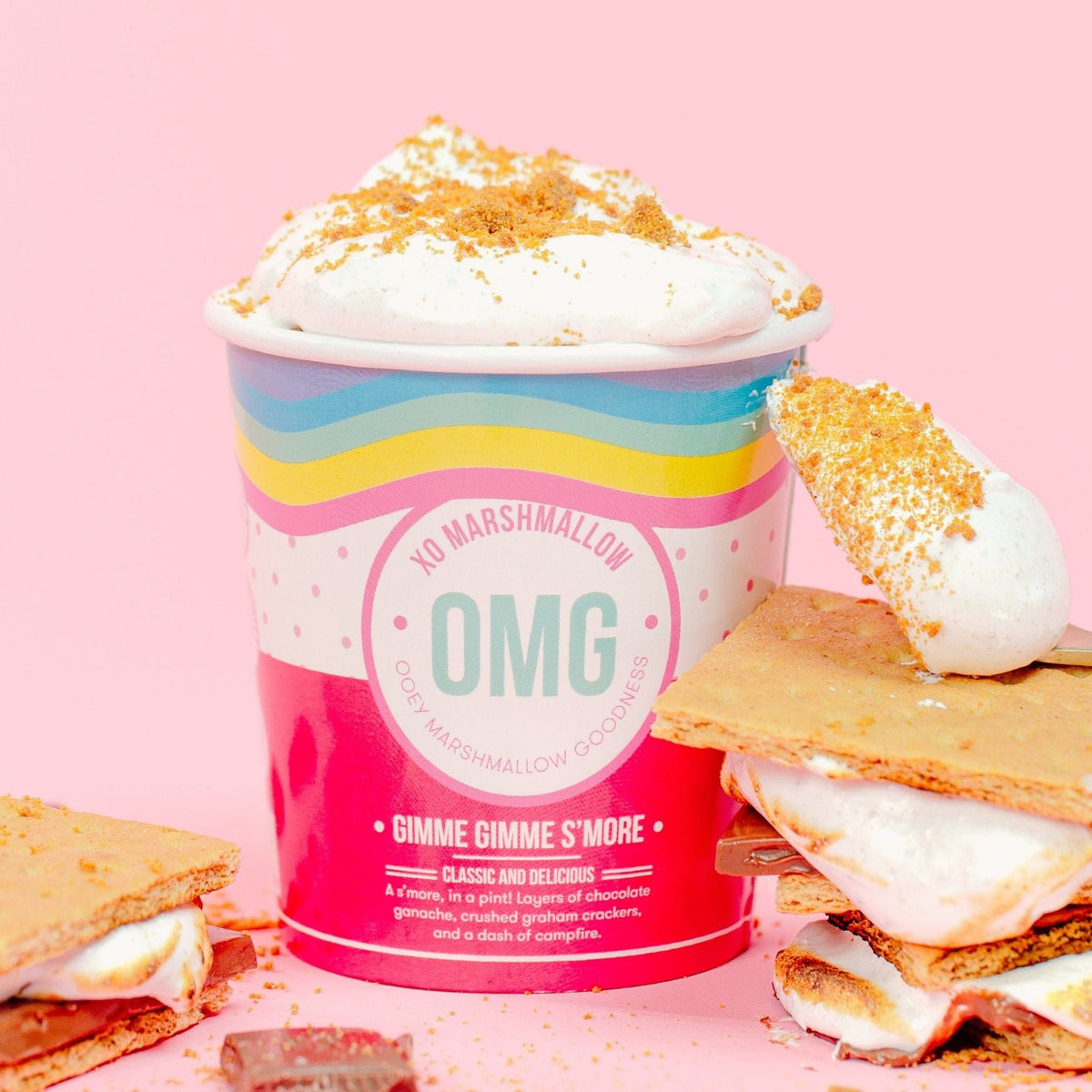 Lolli and Pops Classic S&#39;mores OMG Ooey Marshmallow Goodness