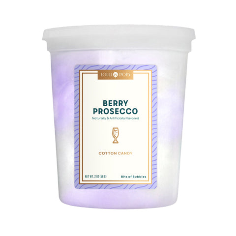 Lolli and Pops Cotton Candy Berry Prosecco Cotton Candy