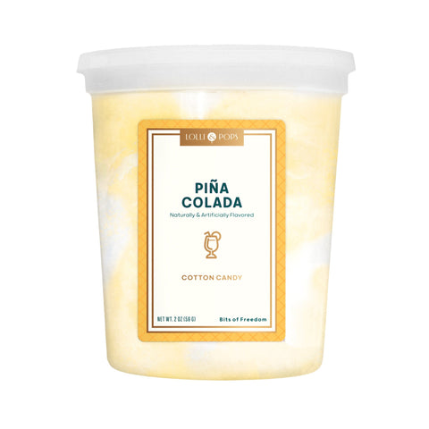 Lolli and Pops Cotton Candy Piña Colada Cotton Candy