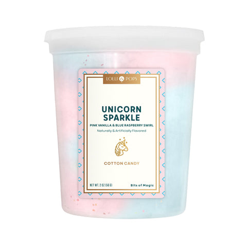Lolli and Pops Cotton Candy Unicorn Sparkle Cotton Candy