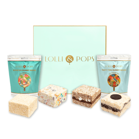 Lolli and Pops Gift Boxes Gummies & Crispies Gift Box