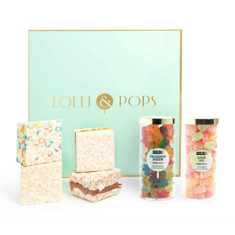 Lolli and Pops Gift Boxes Gummies & Crispies Gift Box