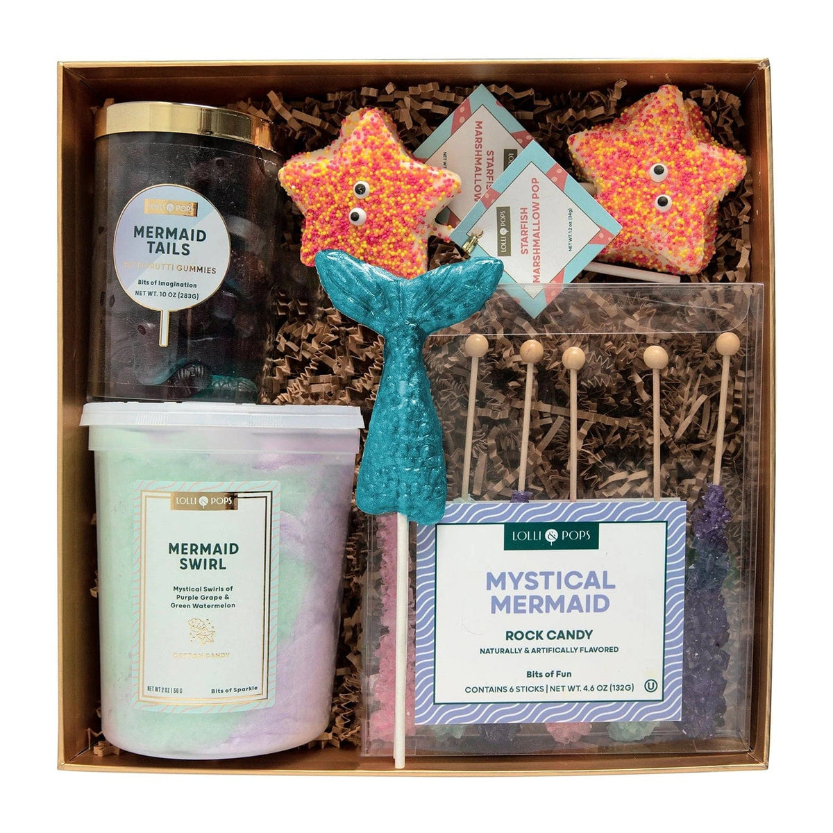 Lolli and Pops Gift Boxes Mermaid &amp; Sea Friends Gift Box