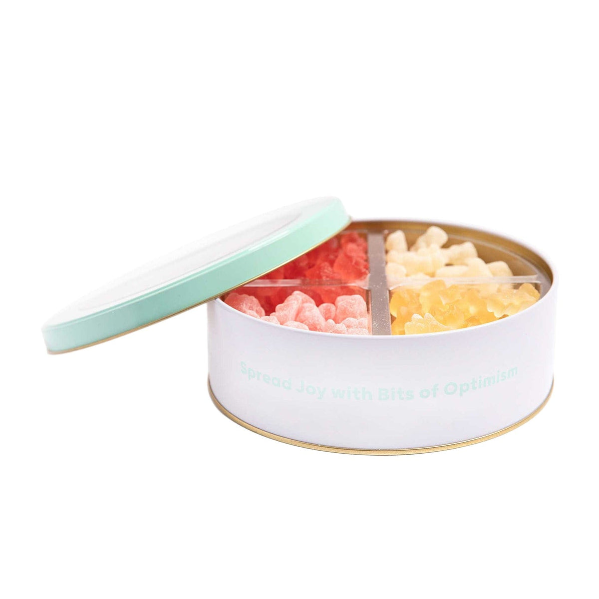Lolli and Pops Gift Tins Cheers Champagne Flavored Gummy Bears Tin