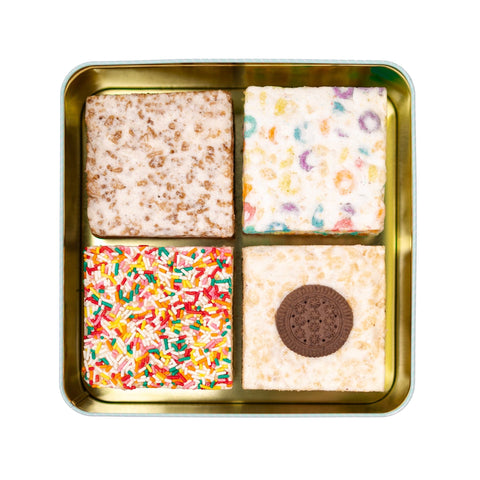 Lolli and Pops Gift Tins Gooey Goodness Crispy Tin