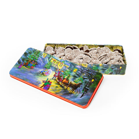 Lolli and Pops Gift Tins Holiday Nonpareil Gift Tin