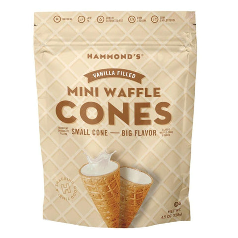 Lolli and Pops Gourmet Mini Waffle Cones WC