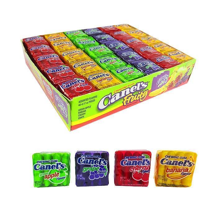 Lolli and Pops International Canel&#39;s Fruit Gum Tray