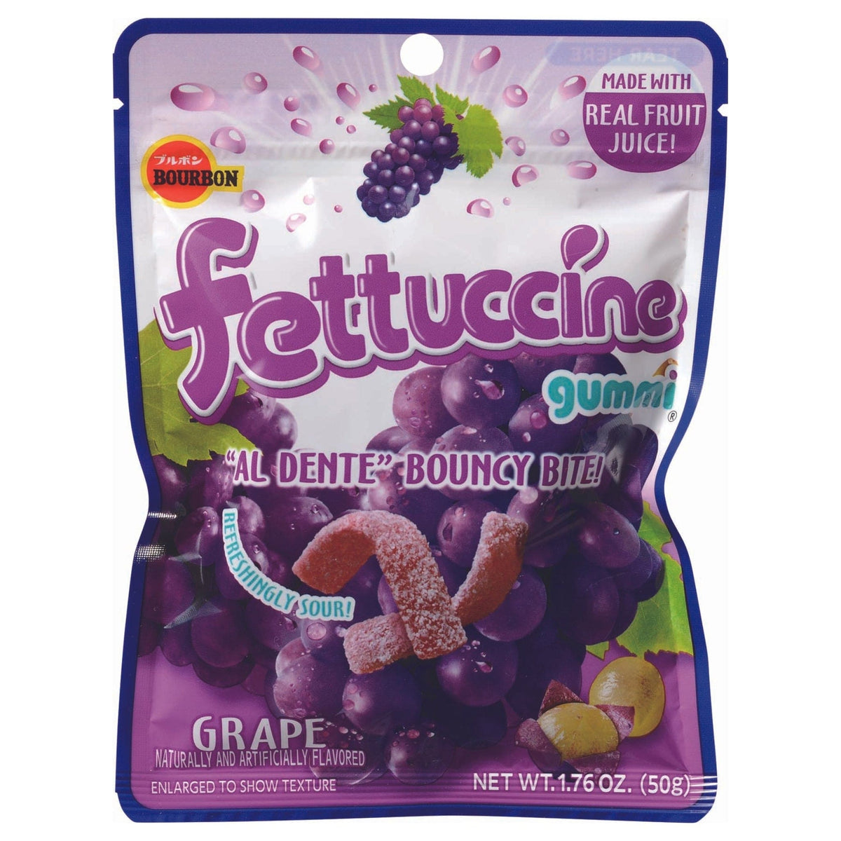 Lolli and Pops International Fettuccine Grape Gummi