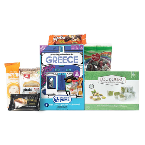 Lolli and Pops International Greece Country Box