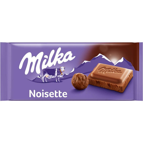 Lolli and Pops International Milka Chocolate Noisette Hazelnut