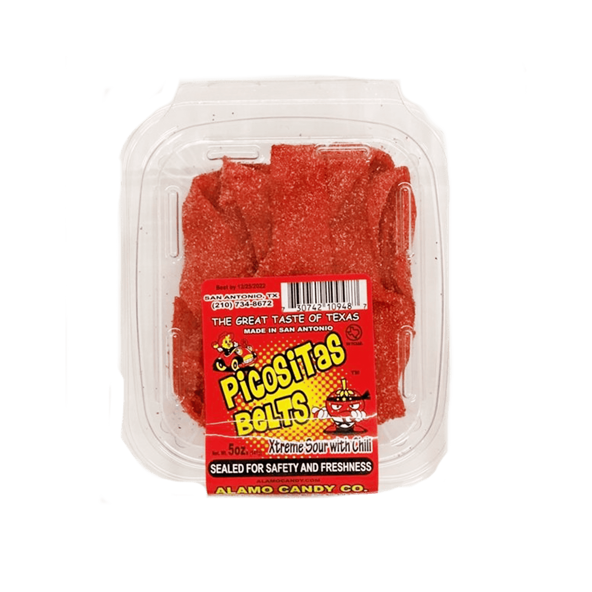 Lolli and Pops International Picositas Chili Rubbed Strawberry Belts