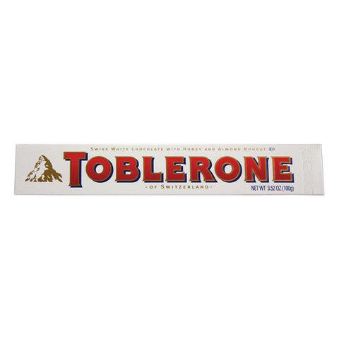 Lolli and Pops International Toblerone White Chocolate Bar