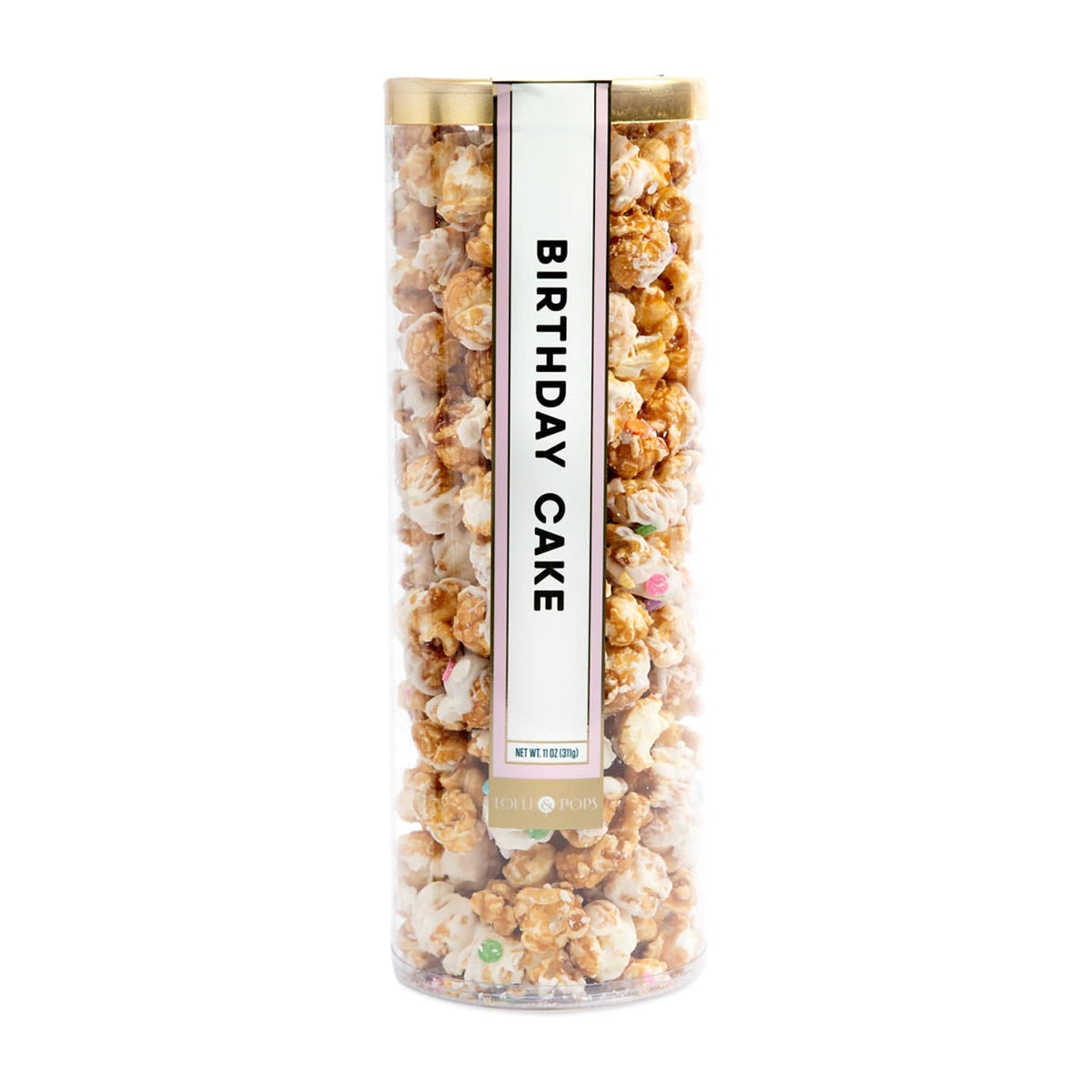 Lolli and Pops L&amp;P Collection Birthday Cake Caramel Corn