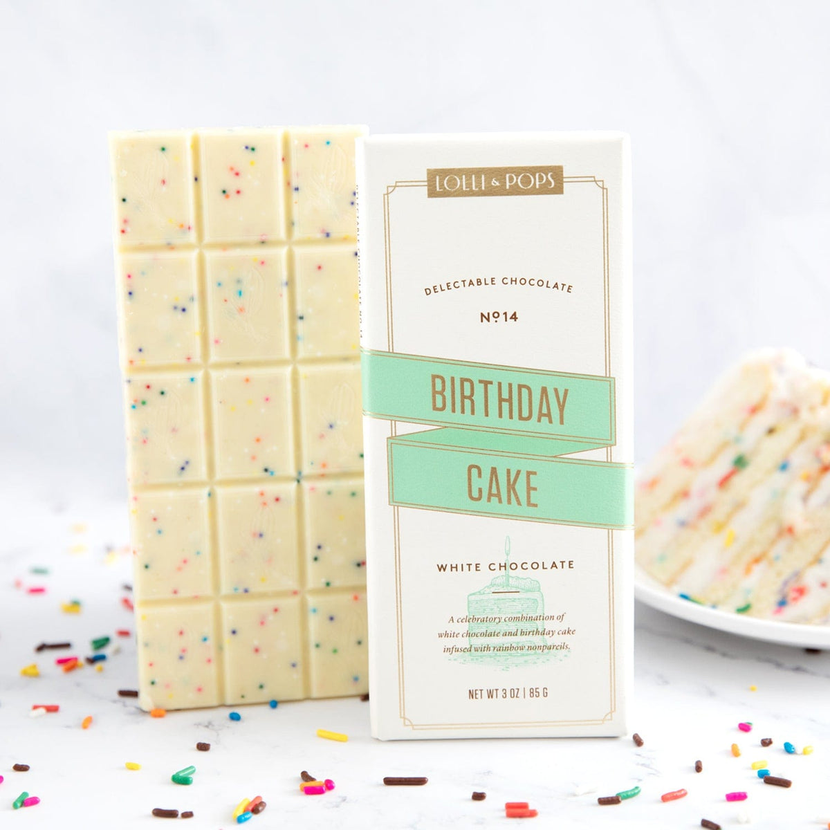 Lolli and Pops L&amp;P Collection Birthday Cake Signature Bar