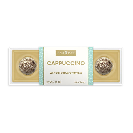 Lolli and Pops L&P Collection Cappuccino White Chocolate Truffle 4 Piece