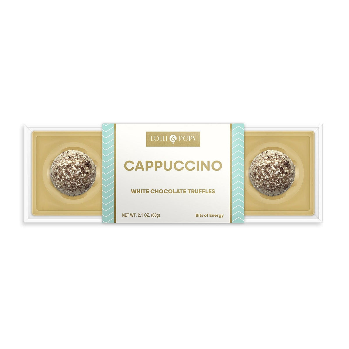 Lolli and Pops L&amp;P Collection Cappuccino White Chocolate Truffle 4 Piece