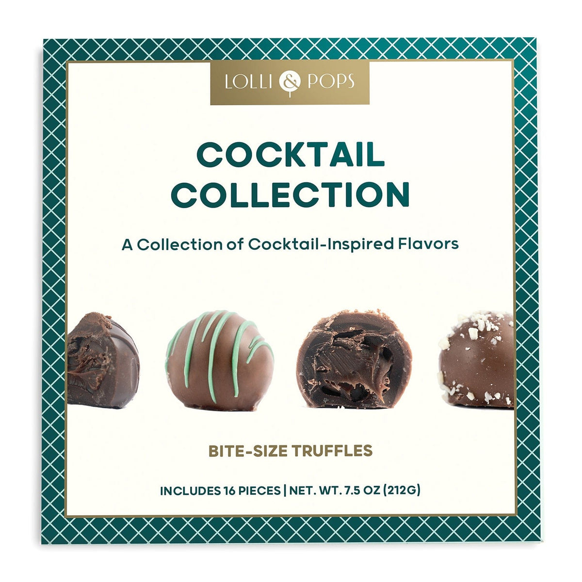 Lolli and Pops L&amp;P Collection Cocktail 16 Piece Truffle Collection