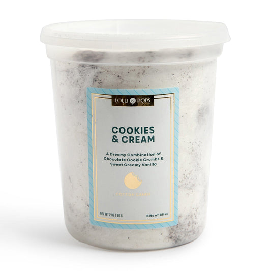 Lolli and Pops L&P Collection Cookies & Cream Cotton Candy
