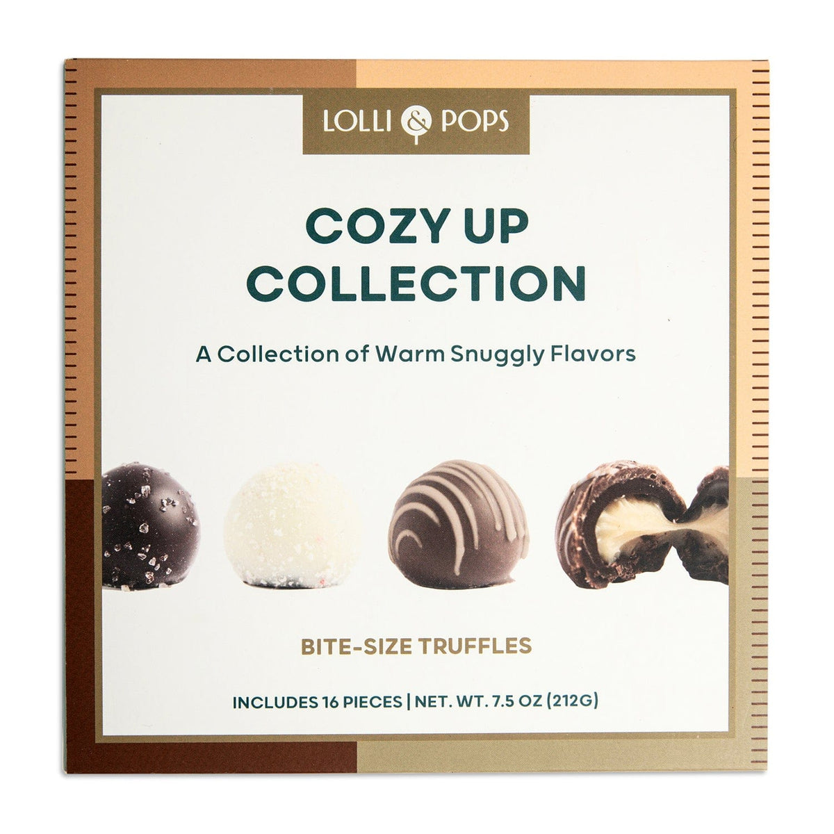 Lolli and Pops L&amp;P Collection Cozy Up 16-Piece Truffle Collection