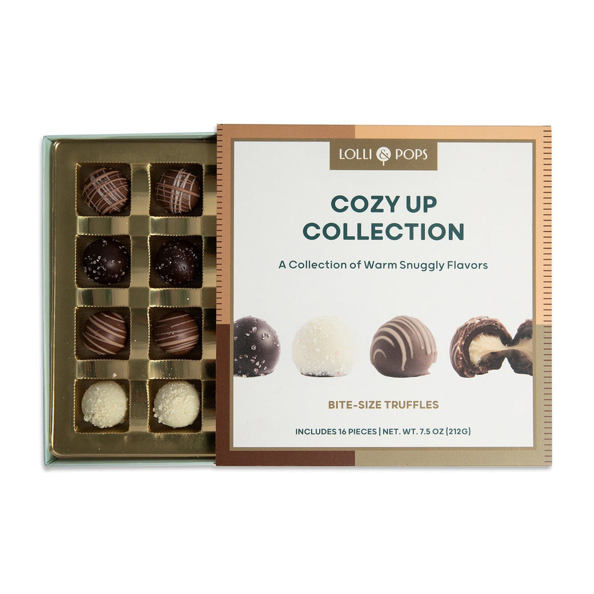 Lolli and Pops L&amp;P Collection Cozy Up 16-Piece Truffle Collection