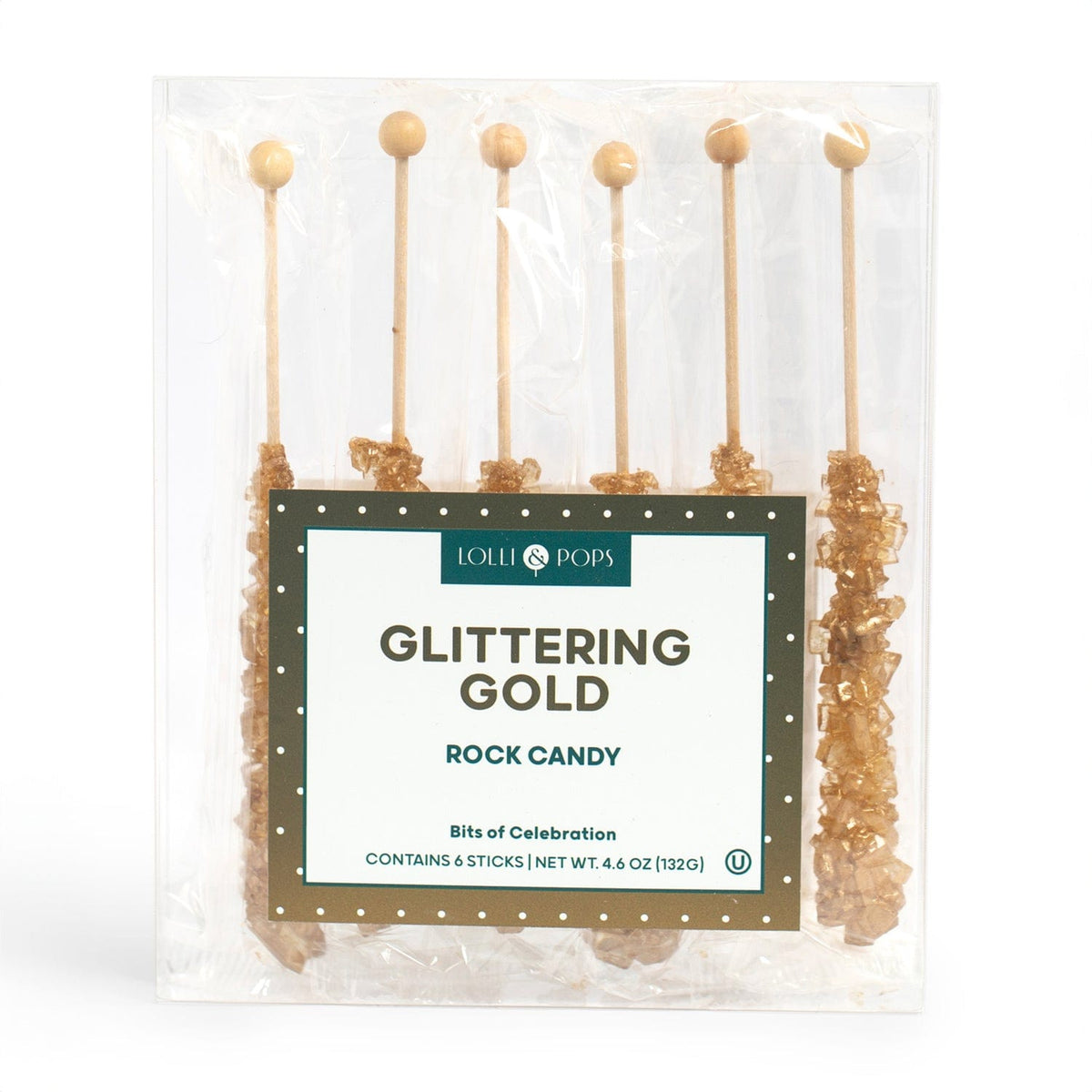 Lolli and Pops L&amp;P Collection Glittering Gold Rock Candy Pack