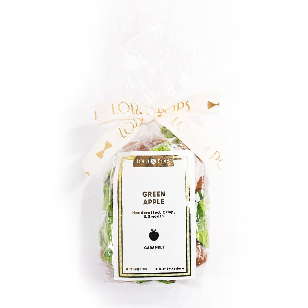 Lolli and Pops L&amp;P Collection Green Apple Caramels Bag