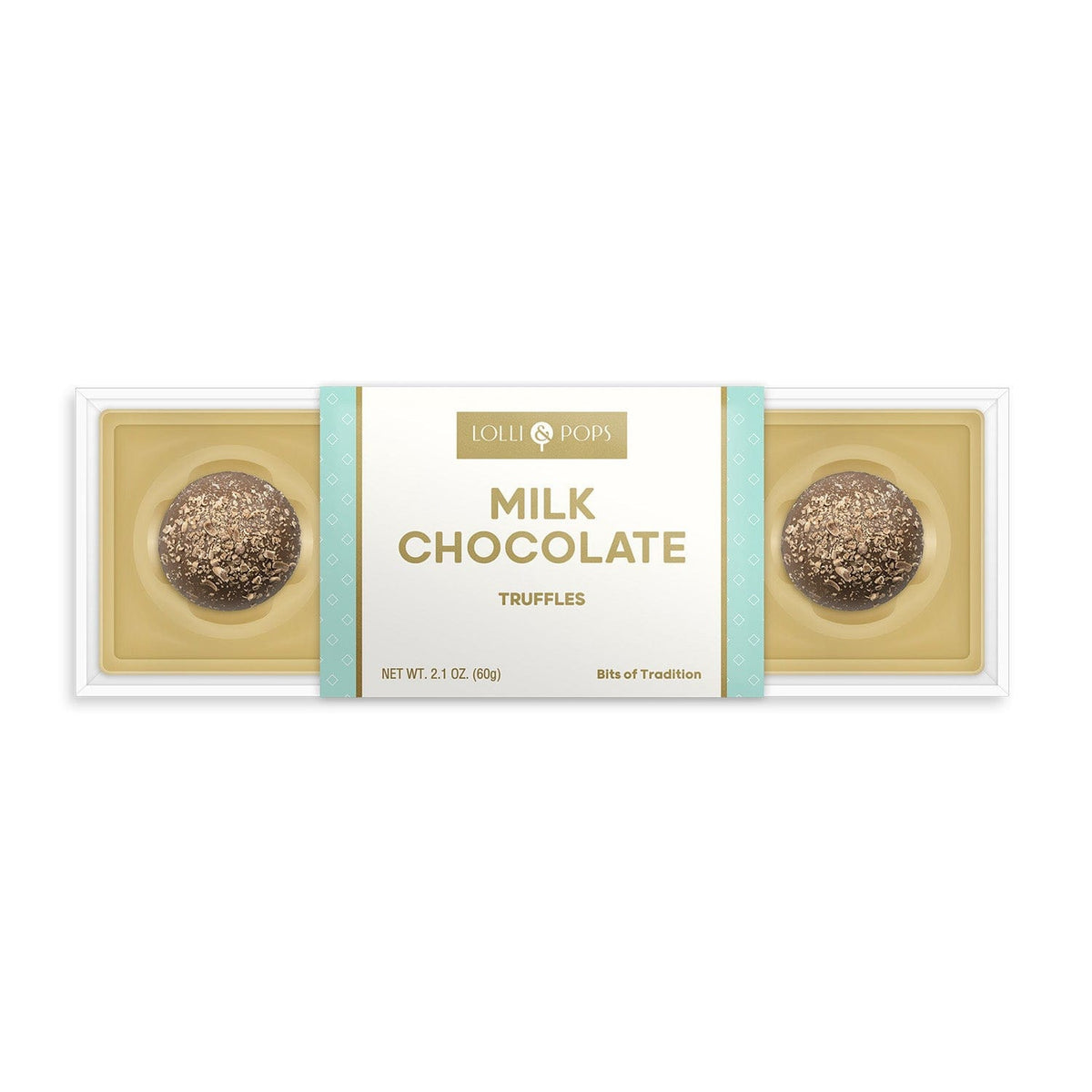 Lolli and Pops L&amp;P Collection Milk Chocolate Truffle 4 Piece