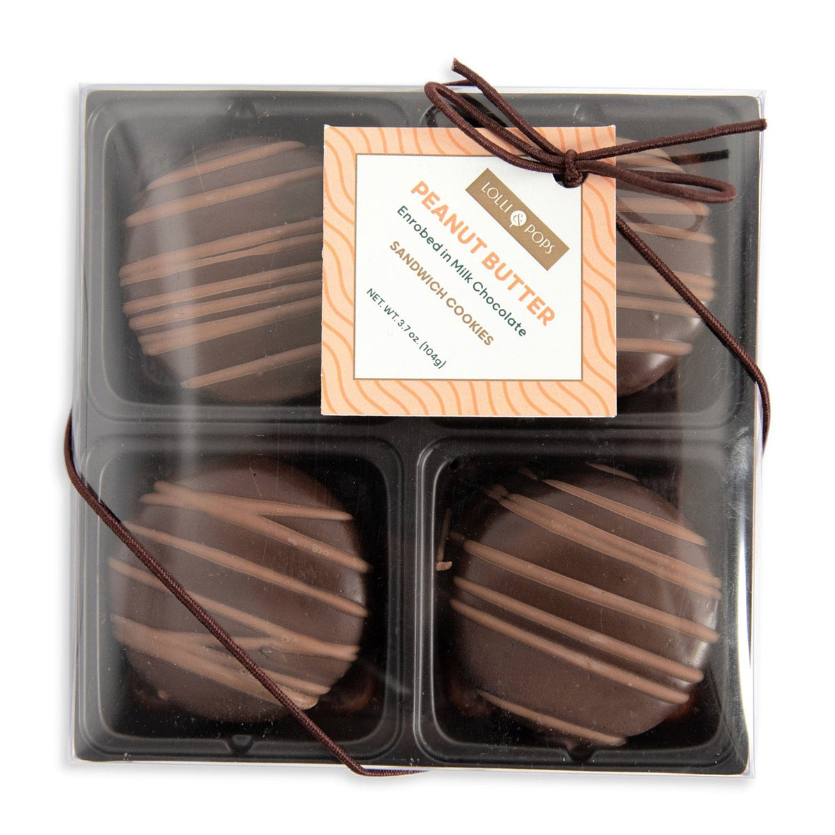 Lolli and Pops L&amp;P Collection Peanut Butter Sandwich Cookies