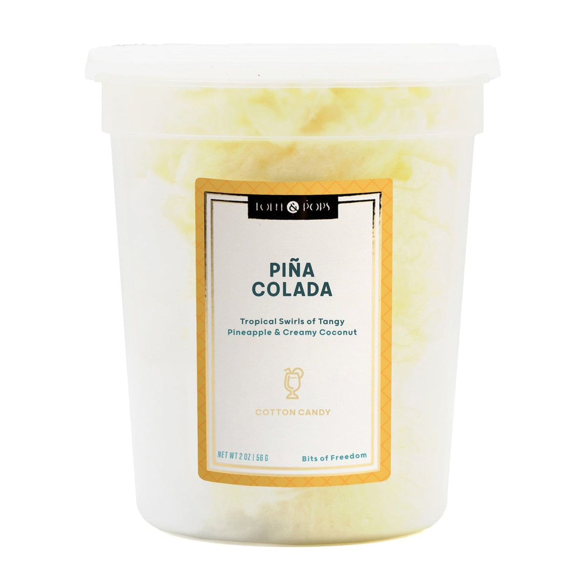 Lolli and Pops L&amp;P Collection Piña Colada Cotton Candy