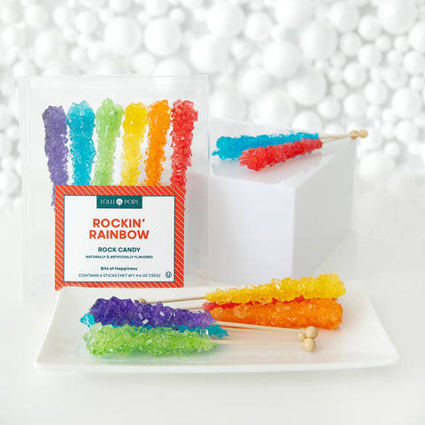 Lolli and Pops L&P Collection Rockin' Rainbow Rock Candy Pack
