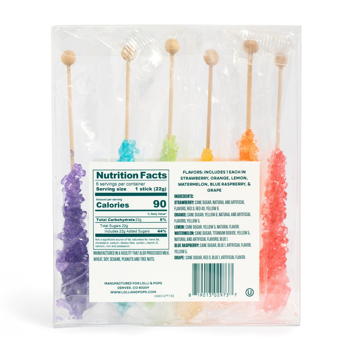 Lolli and Pops L&amp;P Collection Rockin&#39; Rainbow Rock Candy Pack