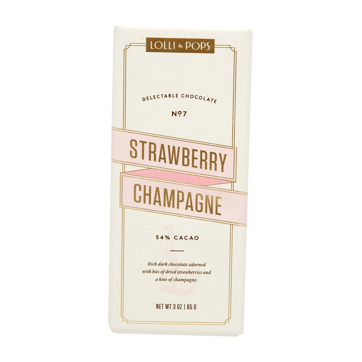 Lolli and Pops L&amp;P Collection Strawberry Champagne Signature Bar