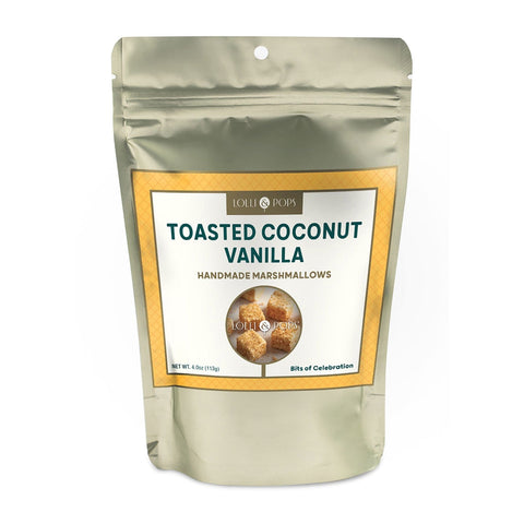 Lolli and Pops L&P Collection Toasted Coconut Vanilla Marshmallows