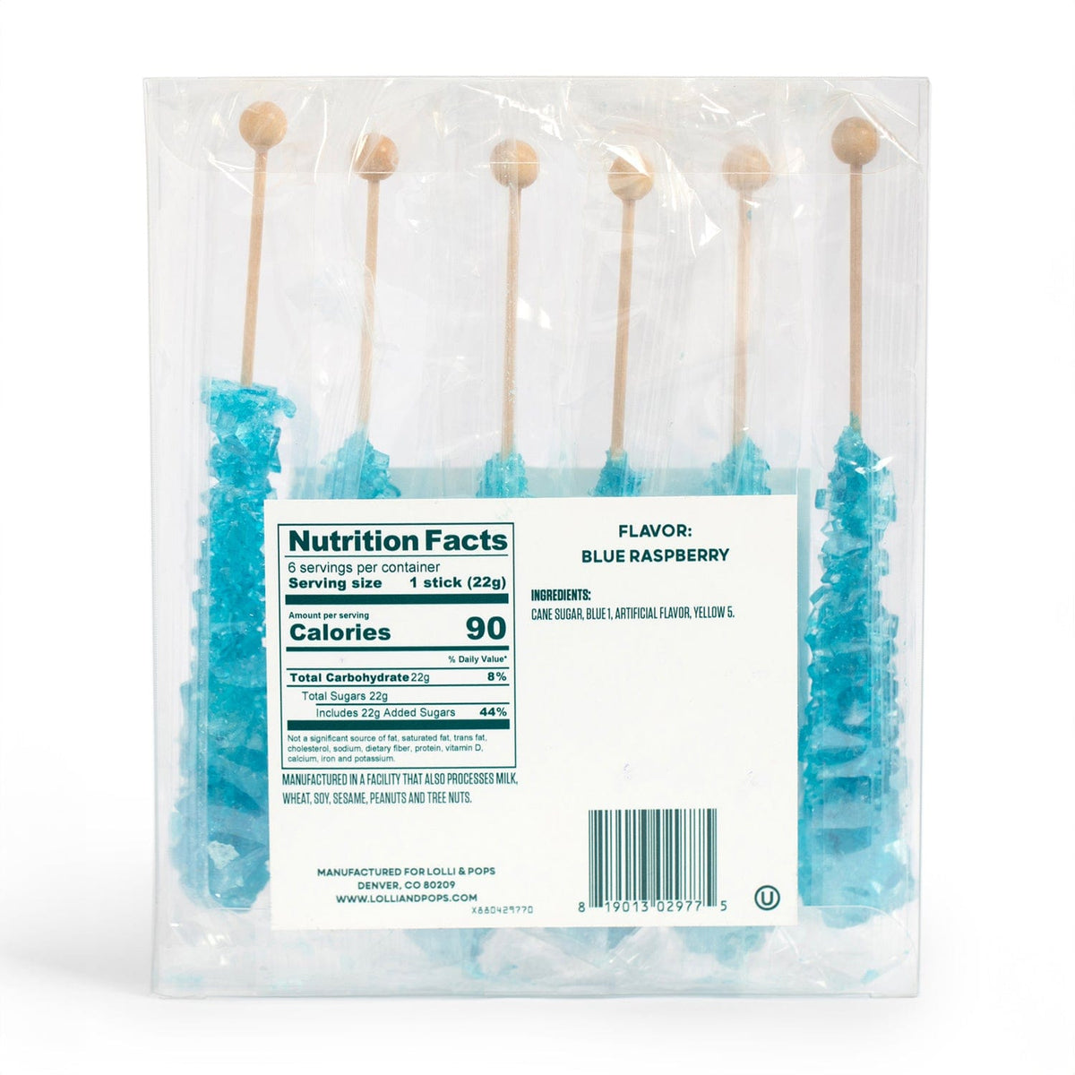 Lolli and Pops L&amp;P Collection True Blue Rock Candy Pack