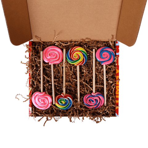 Lolli and Pops Lollipops 6 Lollipop Gift Box